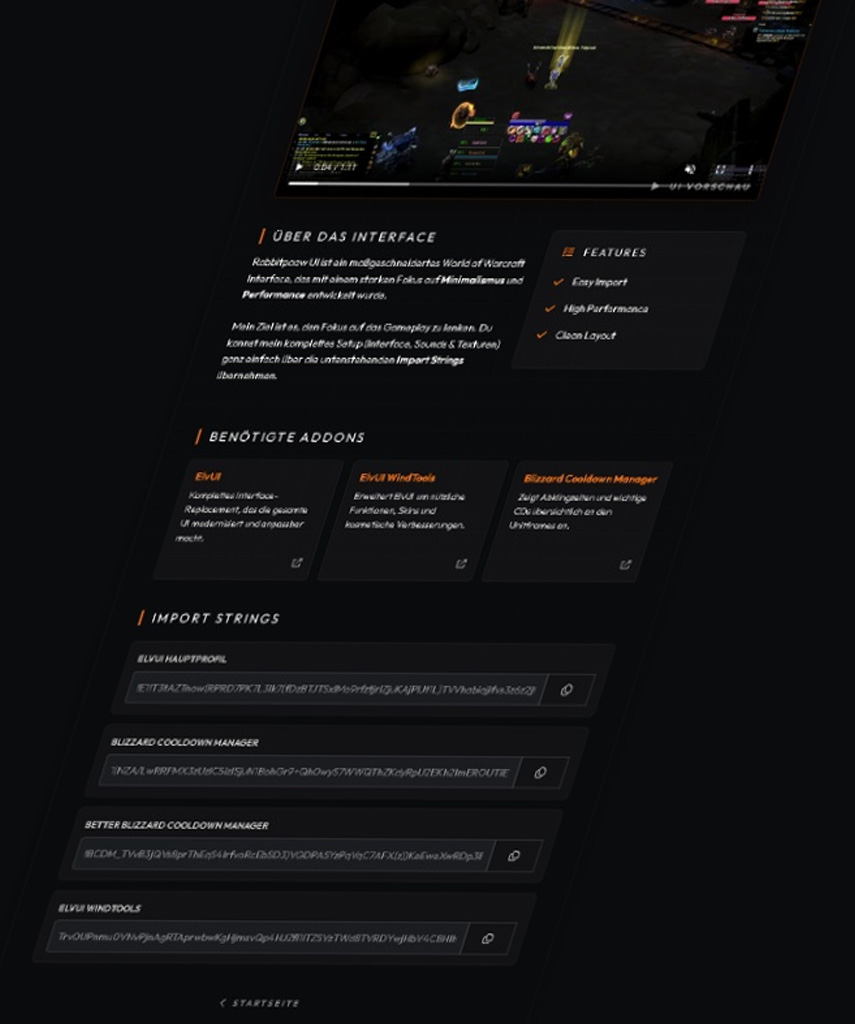 Rabbitpaaw UI ist Online !